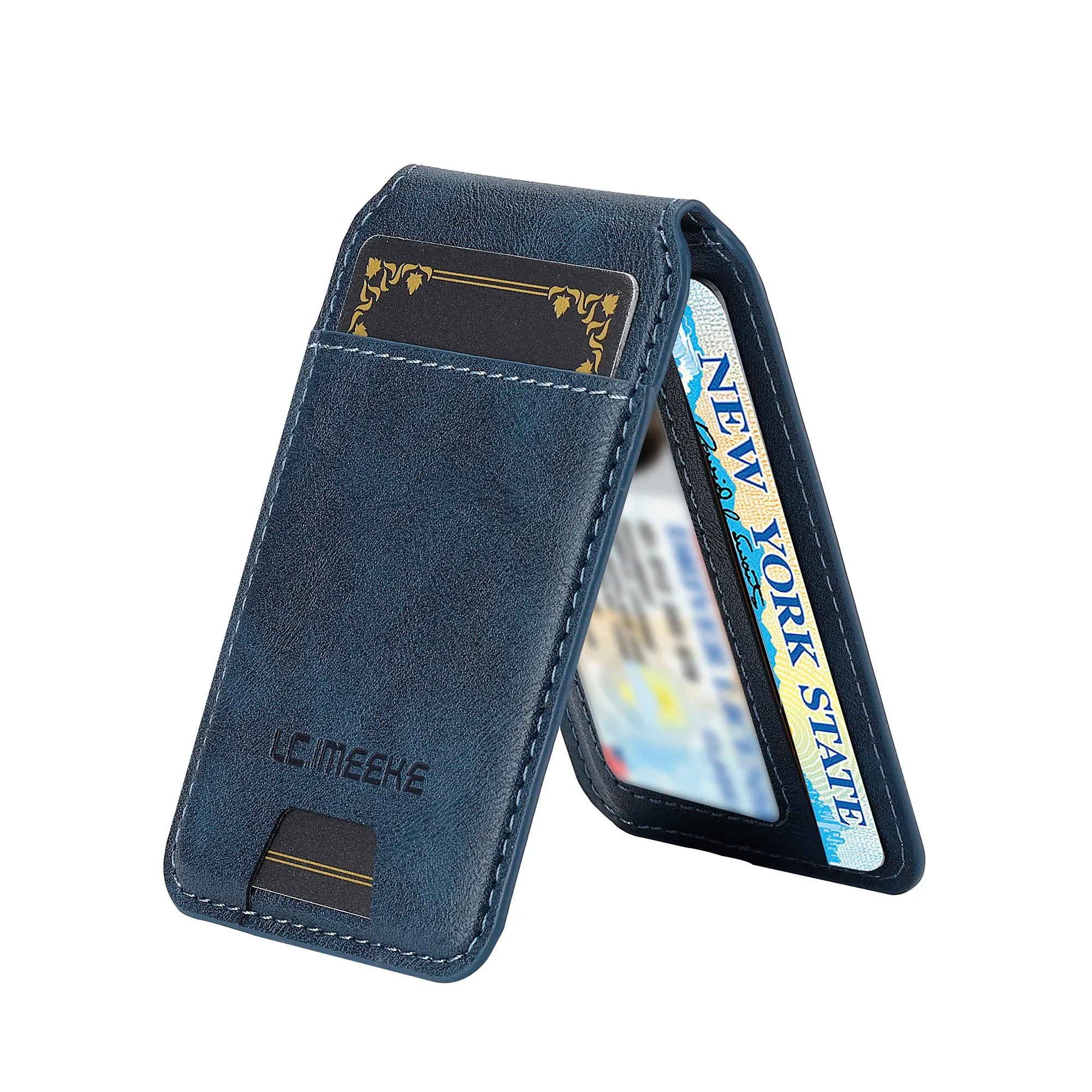 SwiftFold™ 2-in-1 Magnetic Wallet Case – Premium Vegan Leather & Shockproof Protection