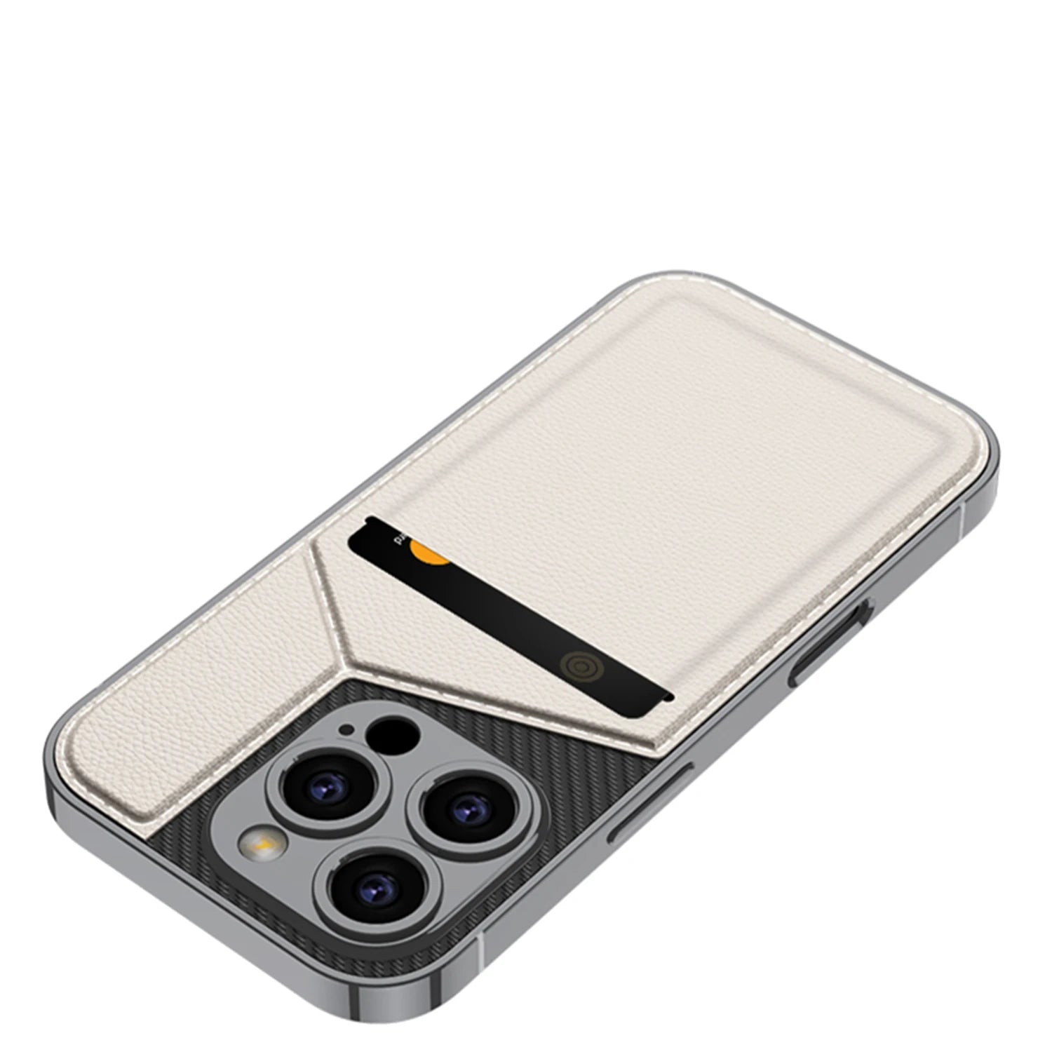 Premium Business Organizer Card Case Holder For Apple Iphone 16 Promax All-Inclusive Fine Hole High-End Leather Case AD11253